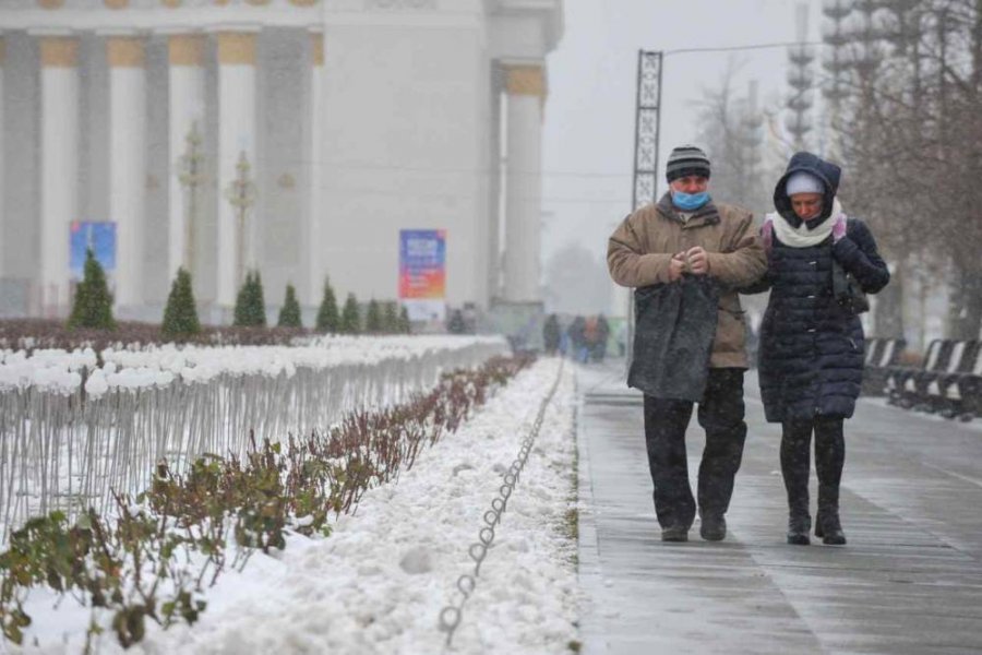 В Волгоградскую область идет циклон с мокрым снегом