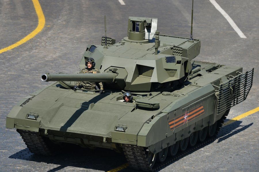 В РФ впервые начато серийное производство танков Т-14 «Армата»