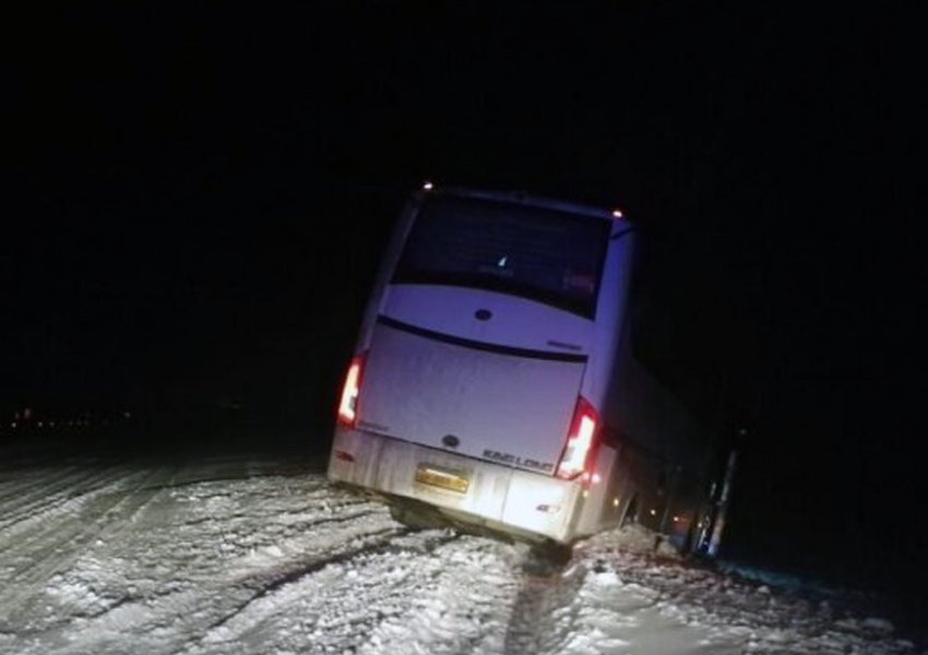 В Волгоградской области произошло ДТП с рейсовым автобусом «Астрахань – Москва»