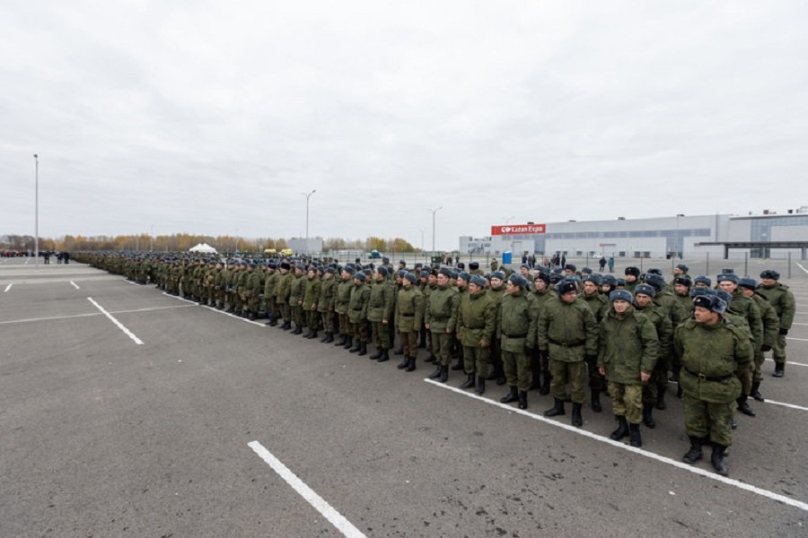 Фото российских военных.